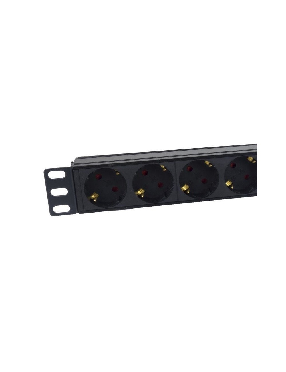 Regleta con Interruptor Phasak BNS 1518/ 8 Tomas de Corriente/ Cable 1.5m/ Negro
