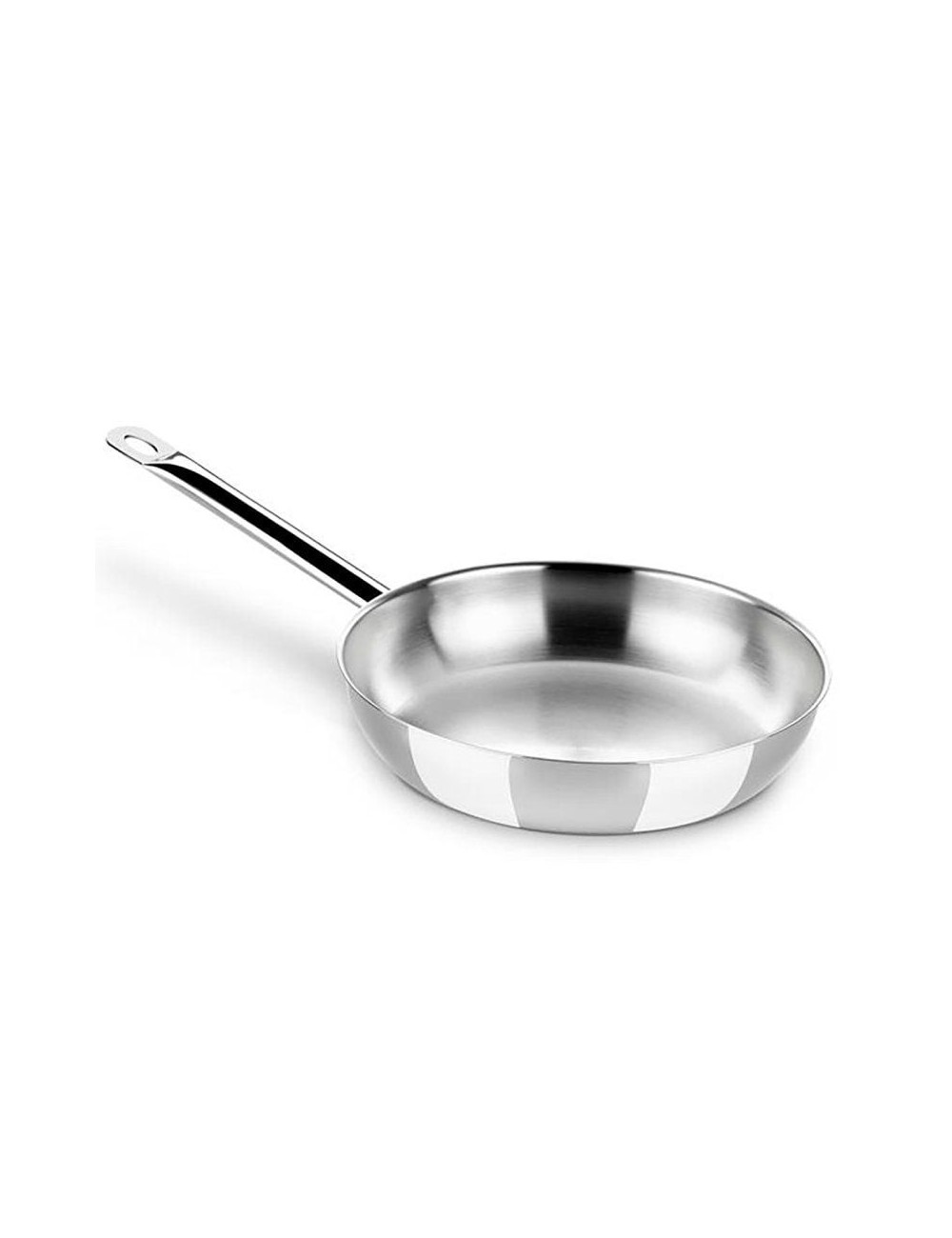 Sartén Bra Profesional A121612/ 24cm/ Acero inoxidable/ Apta para Inducción