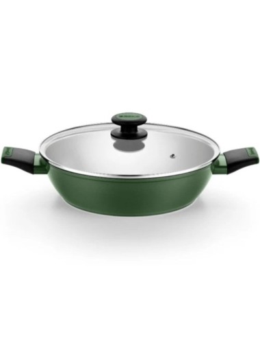 Pack Batería de Cocina Monix Forest M509900/ Cazo Ø16cm/ Cacerolas bajas Ø24 - 28cm/ Cacerolas Ø20cm/ Acero Inoxidable/ Apta par