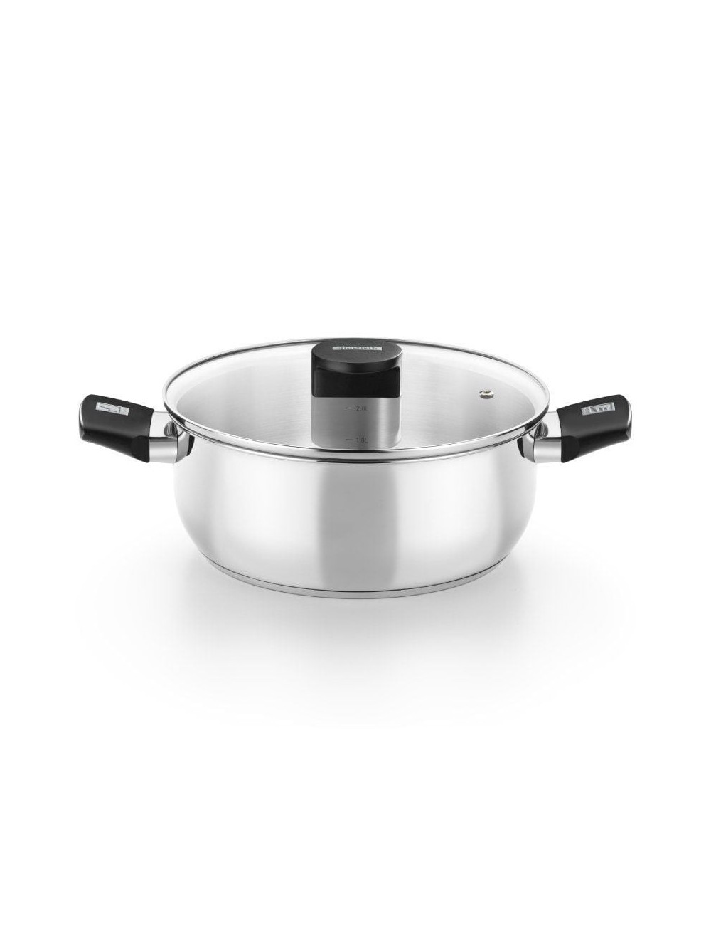 Cacerola Monix Elite M240318/ Ø18cm/ Aluminio fundido/ Apta para Inducción