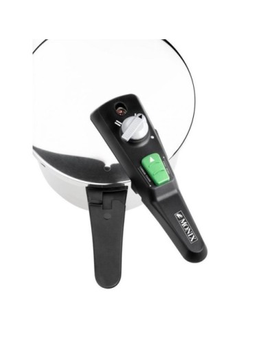 Olla a Presión Monix Quick M560001/ Ø22cm/ 4L/ Acero Inoxidable