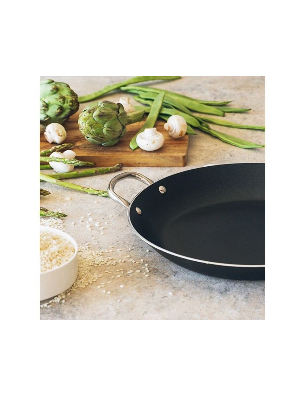 Paellera Monix Resistent Plus M371630/ Ø30cm