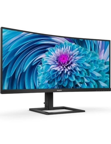 Monitor Profesional Ultrapanorámico Curvo Philips 346E2CUAE 34'/ WQHD/ Multimedia/ Regulable en altura/ Negro