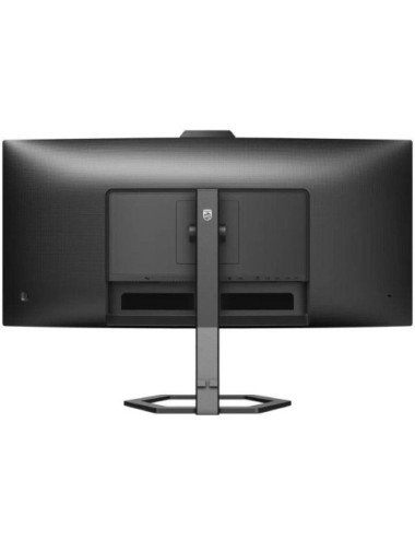 Monitor Profesional Ultrapanorámico Curvo Philips 34E1C5600HE 34'/ WQHD/ Webcam/ Multimedia/ Regulable en altura/ Negro