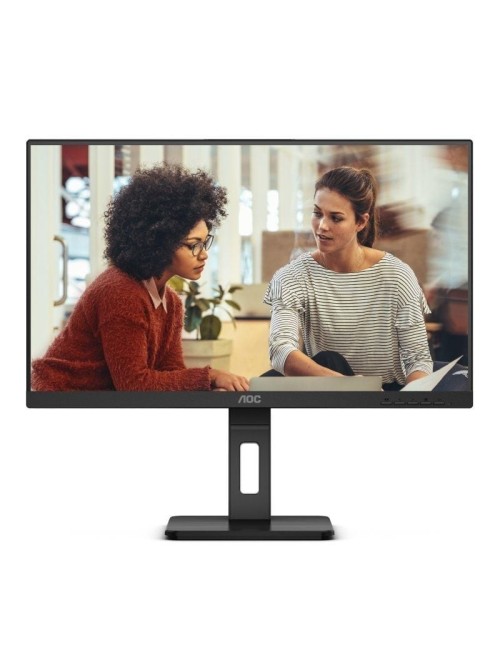 Monitor AOC 24E3QAF 23.8'/ Full HD/ Multimedia/ Regulable en altura/ Negro