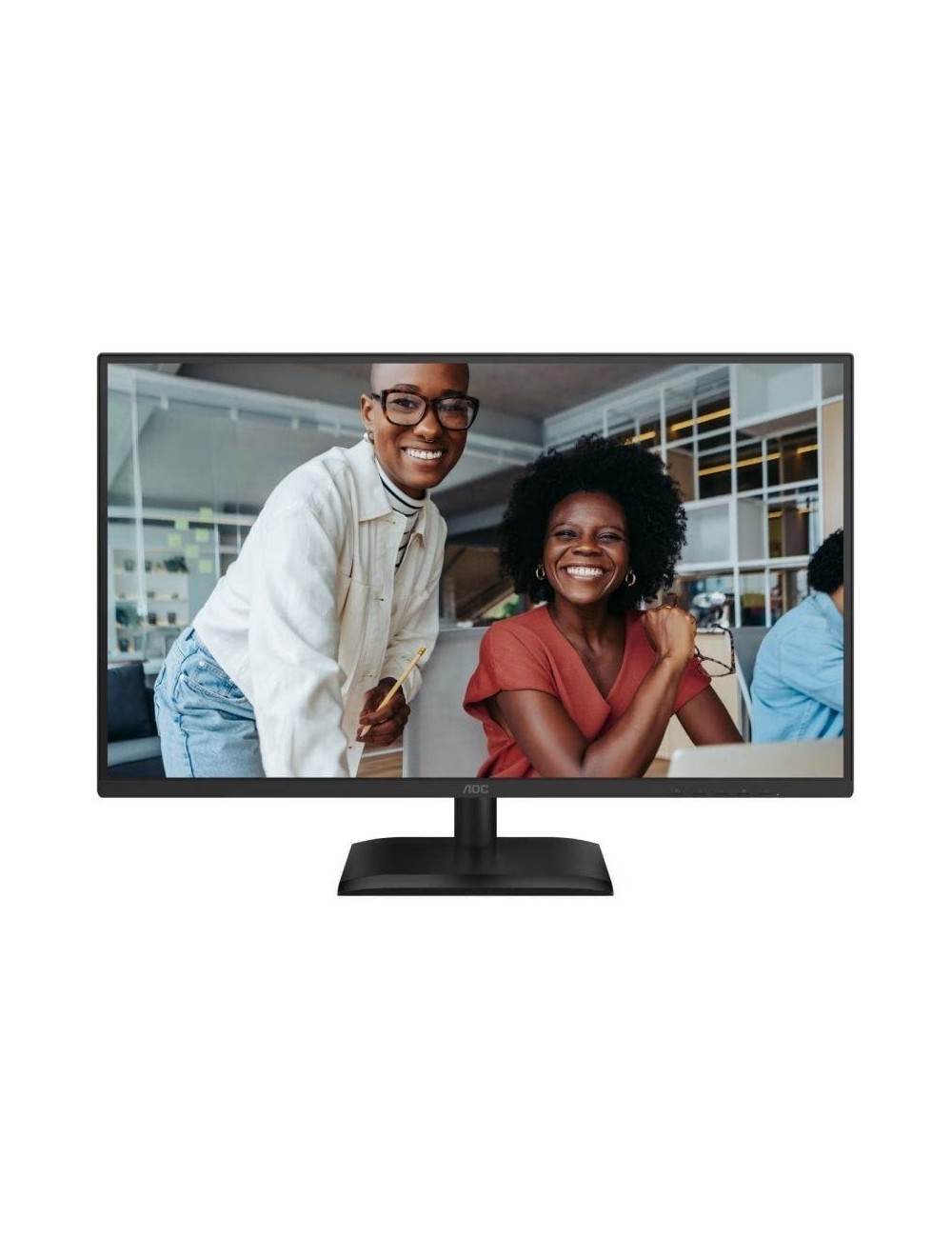 Monitor Profesional AOC 27E4U 27'/ Full HD/ Multimedia/ Regulable en altura/ Negro