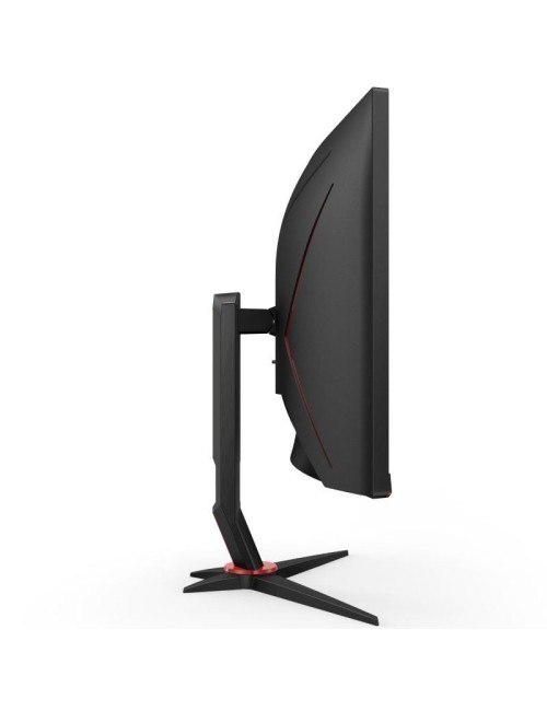 Monitor Gaming Ultrapanorámico Curvo AOC CU34G2XP/BK 34'/ WQHD/ 1ms/ 180Hz/ VA/ Negro