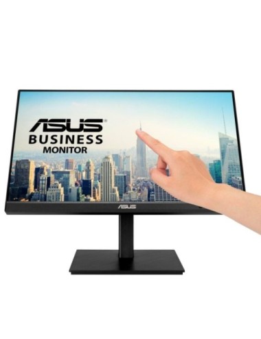 Monitor Profesional Táctil Asus BE24ECSBT 23.8'/ Full HD/ Multimedia/ Regulable en altura/ Negro