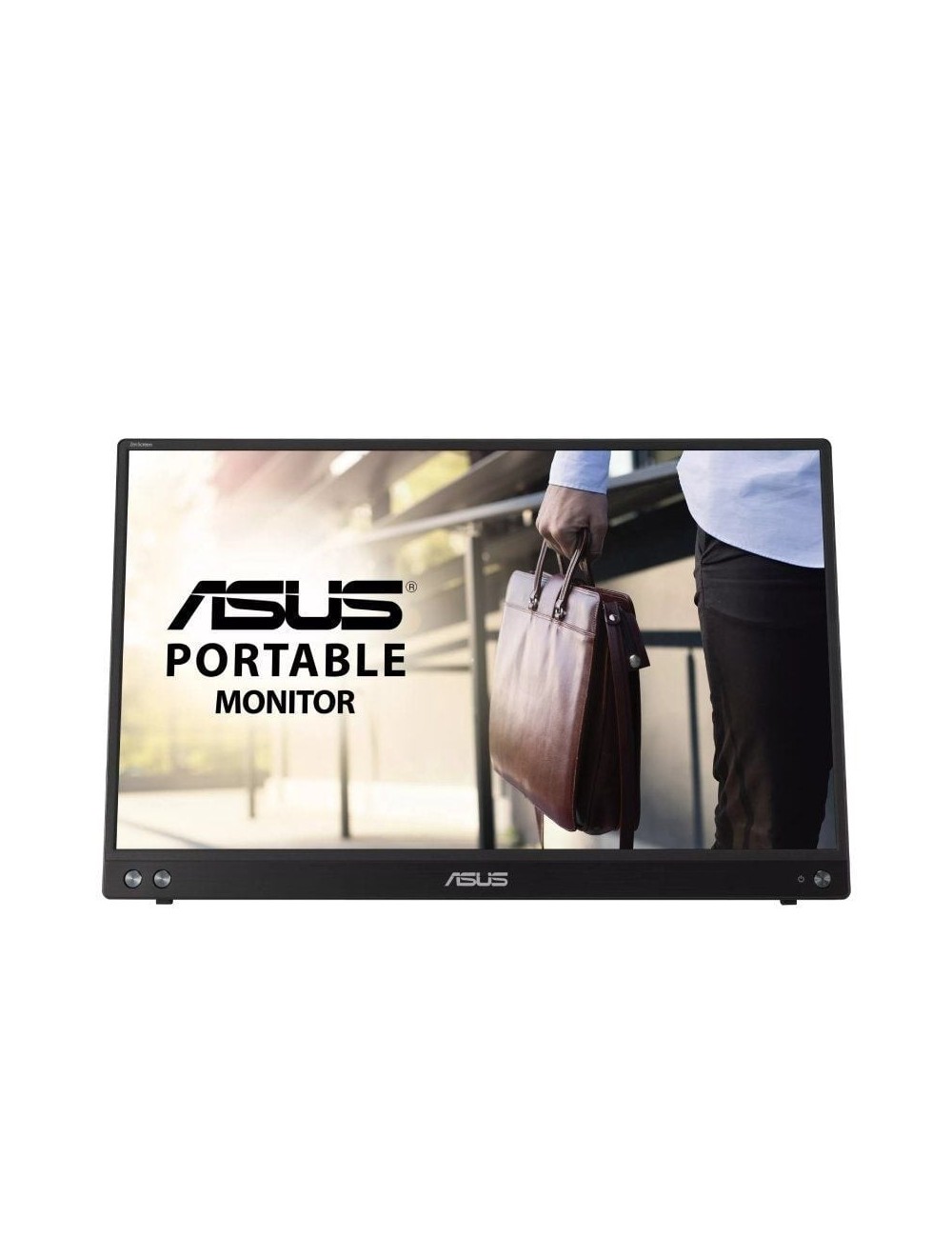 Monitor Portátil Asus ZenScreen MB16ACV 15.6'/ Full HD/ Negro