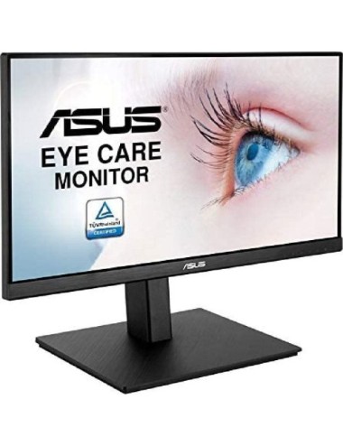 Monitor Profesional Asus VA229QSB 21.5'/ Full HD/ Multimedia/ Regulable en altura/ Negro
