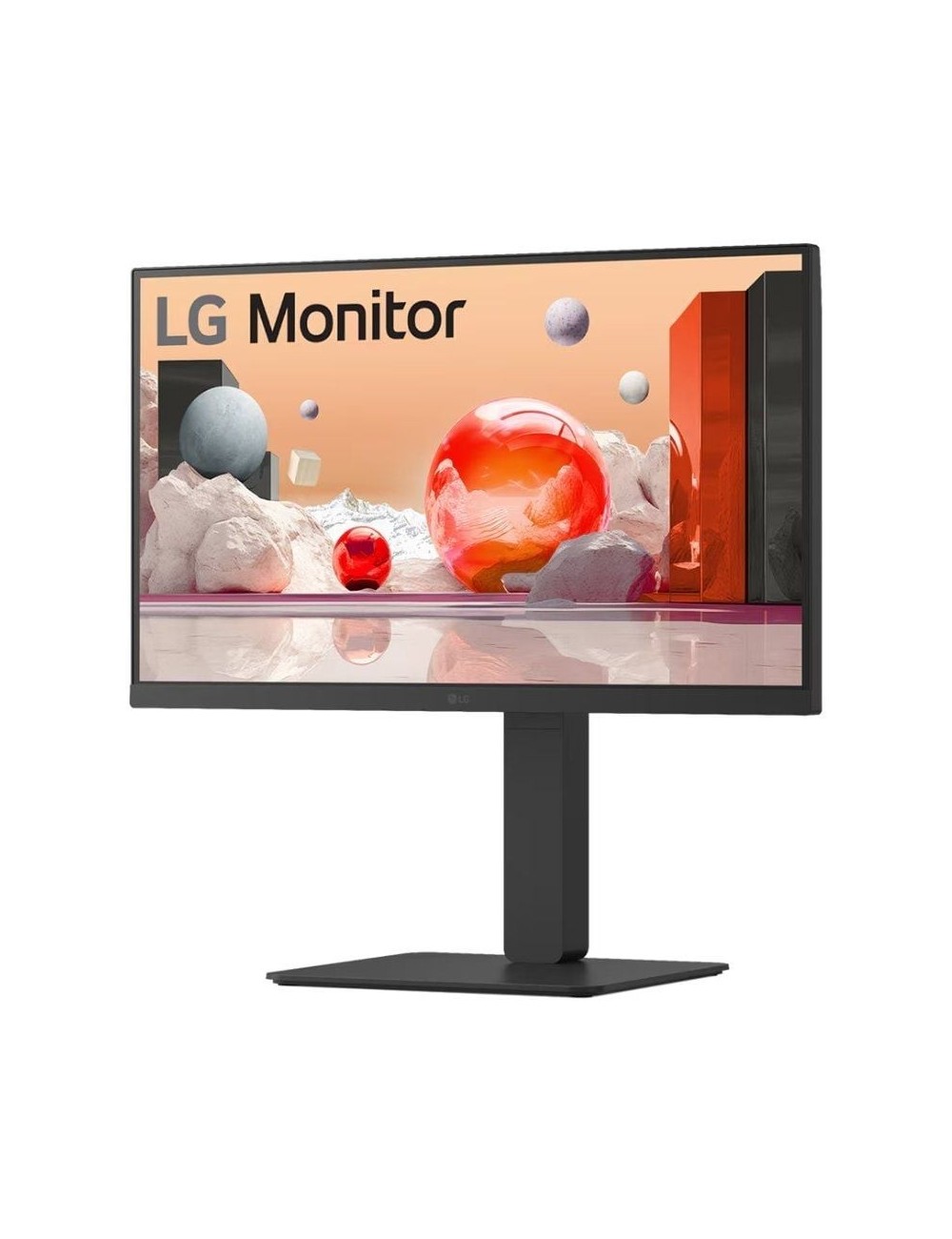 Monitor Profesional LG 24BA650-B 23.8'/ Full HD/ Multimedia/ Negro