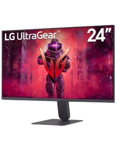 Monitor Gaming LG UltraGear 24G411A-B 23.7'/ Full HD/ 1ms/ 144Hz/ IPS/ Negro