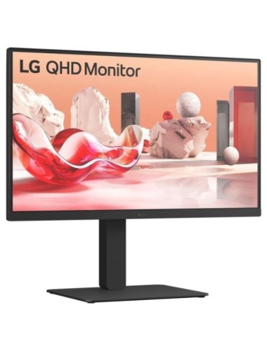 Monitor Profesional LG 27BA75QB-B 27'/ QHD/ Multimedia/ Negro