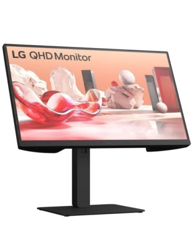 Monitor Profesional LG 27BA75QB-B 27'/ QHD/ Multimedia/ Negro