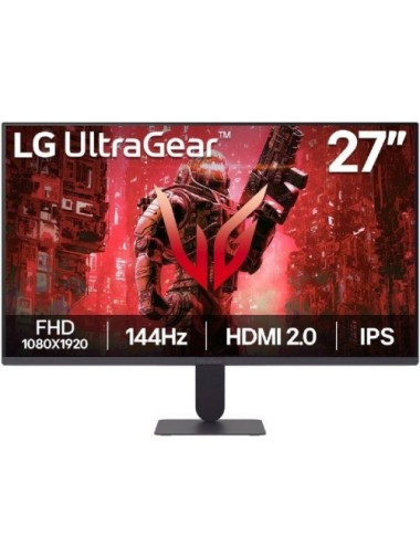 Monitor Gaming LG UltraGear G4 27G411A-B 27'/ Full HD/ 1ms/ 144Hz/ IPS/ Negro