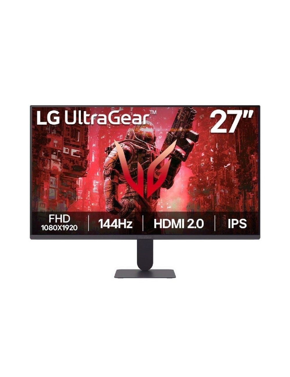 Monitor Gaming LG UltraGear G4 27G411A-B 27'/ Full HD/ 1ms/ 144Hz/ IPS/ Negro