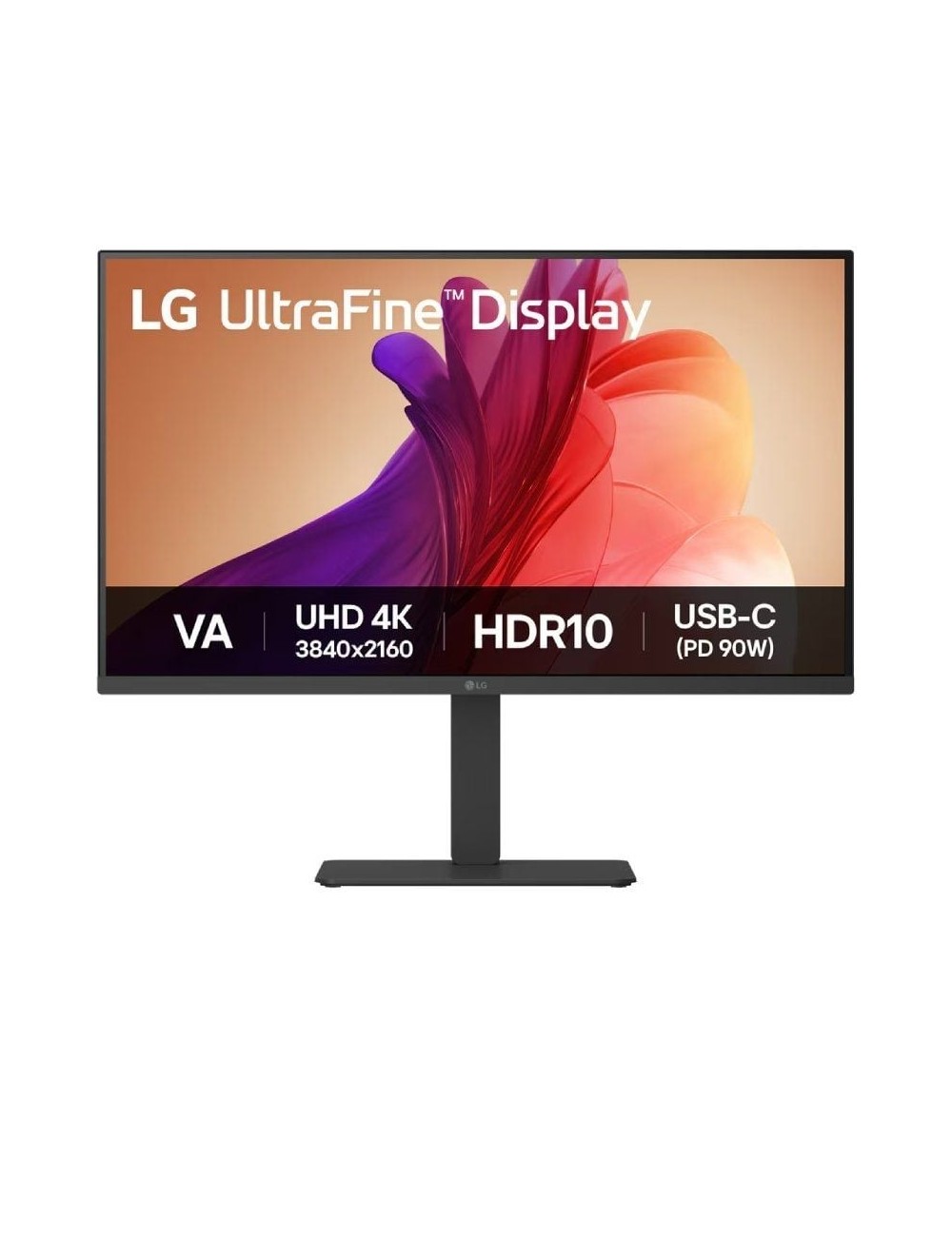 Monitor Profesional LG UltraFine 32U720A-B 31.5'/ 4K/ Multimedia/ Regulable en altura/ Negro