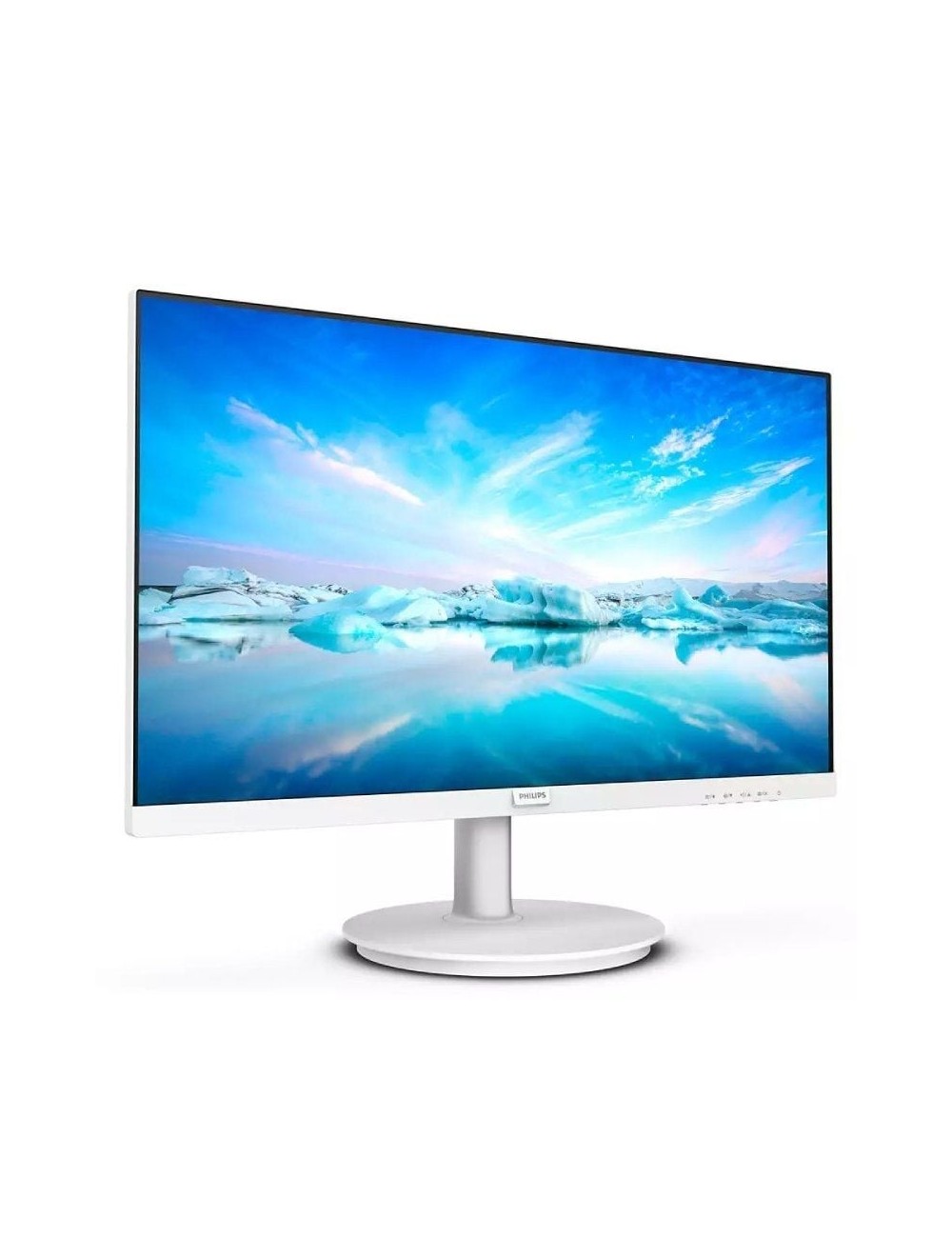 Monitor Philips 241V8AW 23.8'/ Full HD/ Multimedia/ Blanco