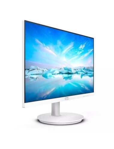 Monitor Philips 241V8AW 23.8'/ Full HD/ Multimedia/ Blanco
