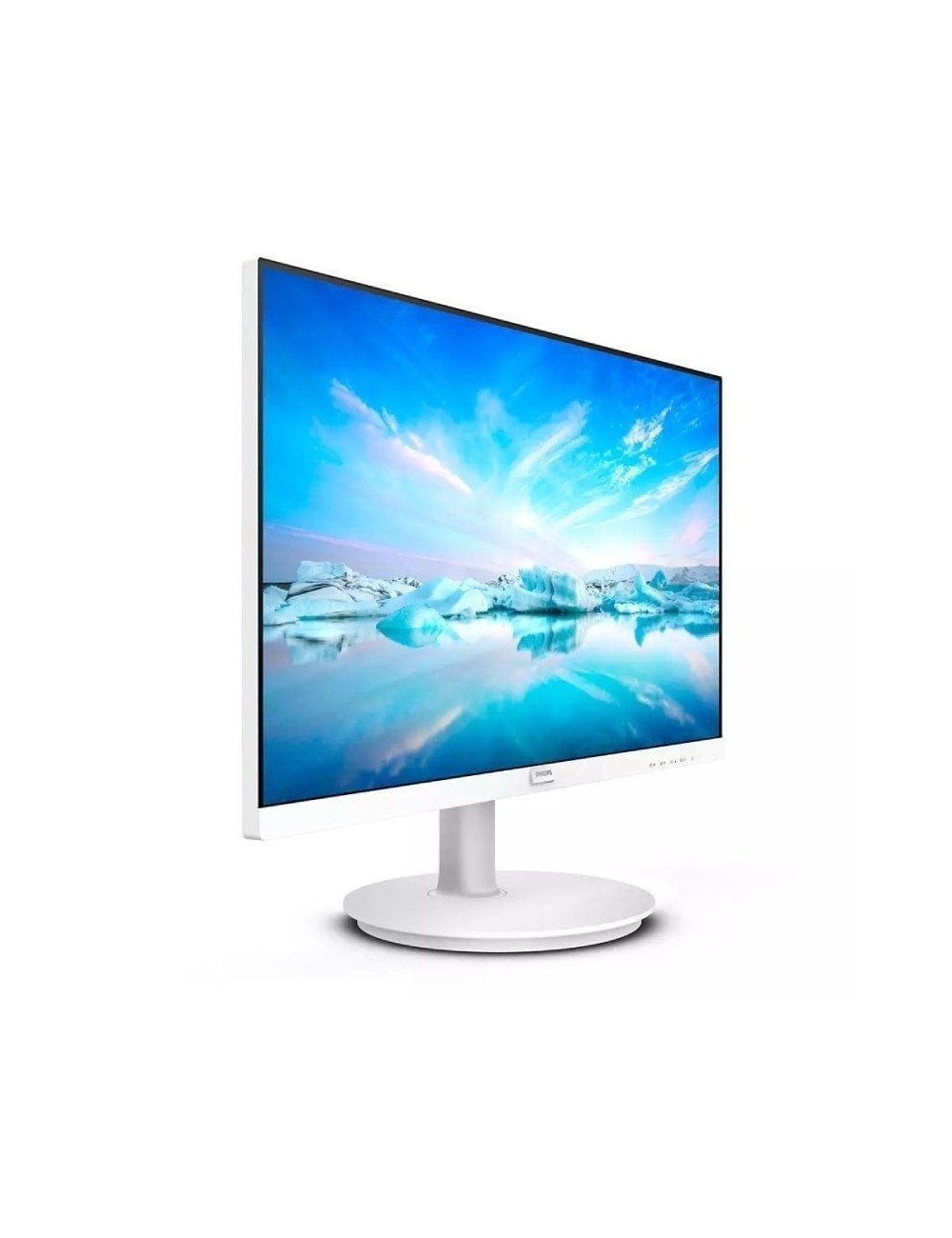 Monitor Philips 241V8AW 23.8'/ Full HD/ Multimedia/ Blanco