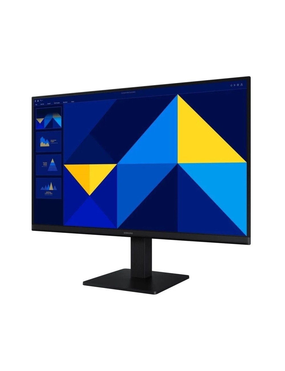 Monitor Profesional Samsung Essential Monitor S3 S24D304GAU/ 24'/ Full HD/ Negro