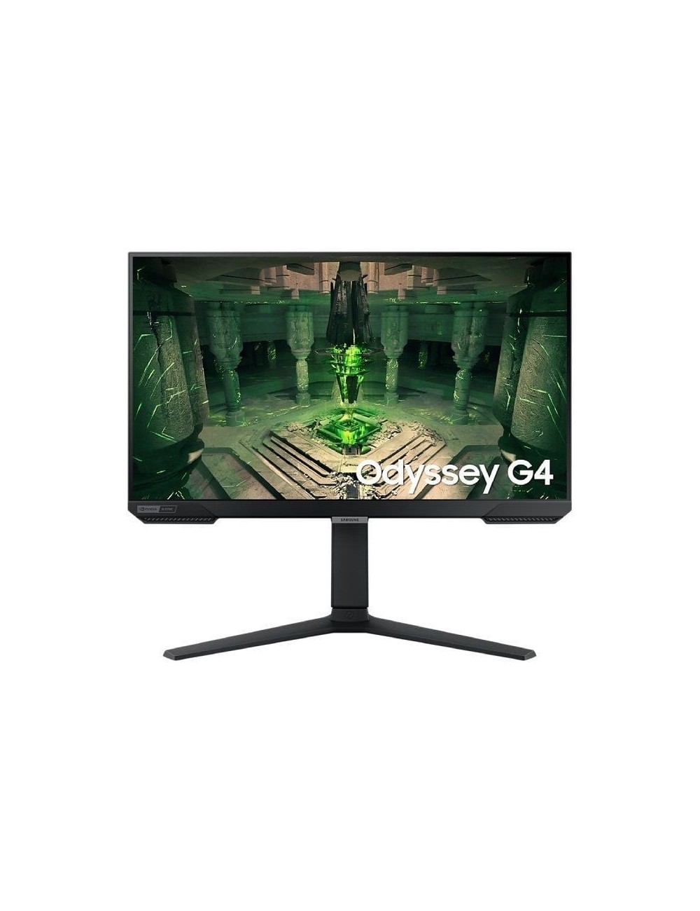 Monitor Gaming Samsung Odyssey G4 S25BG400EU/ 25'/ Full HD/ 1ms/ 240Hz/ IPS/ Regulable en altura/ Negro
