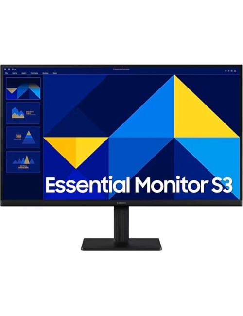 Monitor Profesional Samsung Essential Monitor S3 S27D304GAU/ 27'/ Full HD/ Negro