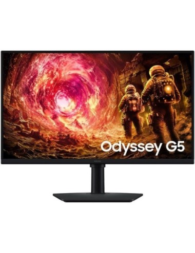 Monitor Gaming Samsung Odyssey G5 G50F S27FG502EU 27'/ QHD/ 1ms/ 180Hz/ IPS/ Regulable en Altura/ Negro