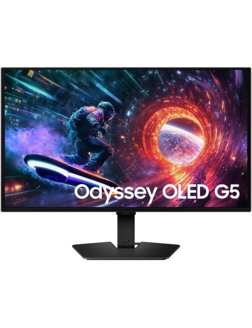 Monitor Gaming Samsung Odyssey G5 G50SF S27FG506SU 27'/ QHD/ 0.03ms/ 180Hz/ QD-OLED/ Negro
