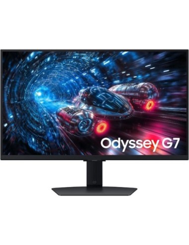 Monitor Gaming Samsung Odyssey G7 G70F S27FG702EU 27'/ 4K/ 1ms/ 360Hz/ IPS/ Regulable en altura/ Negro