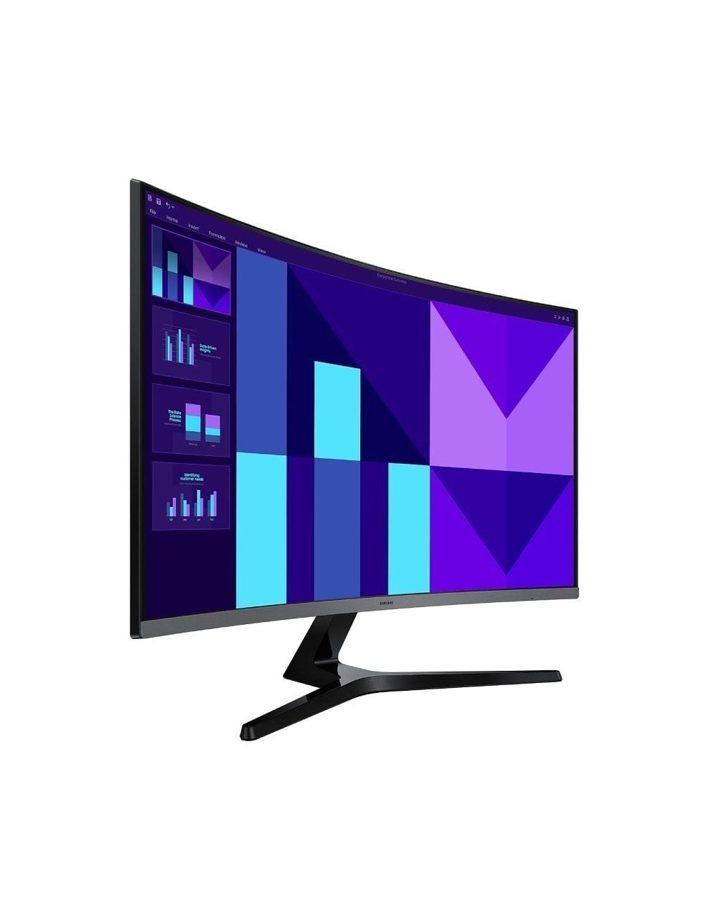 Monitor Profesional Curvo Samsung Essential S39GD S32D390GAU 32'/ Full HD/ Negro