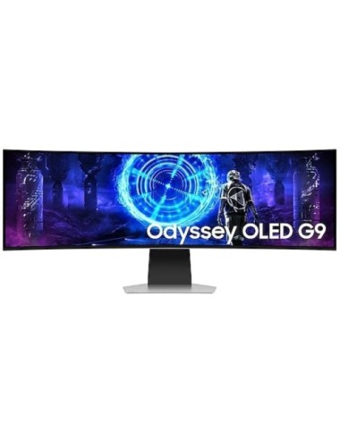 Smart Monitor Gaming Ultrapanorámico Curvo Samsung Odyssey OLED G9 S49DG950SU 49'/ Dual QHD/ 0.03ms/ 240Hz/ OLED/ Multimedia/Reg