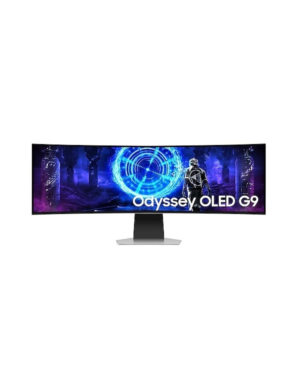 Smart Monitor Gaming Ultrapanorámico Curvo Samsung Odyssey OLED G9 S49DG950SU 49'/ Dual QHD/ 0.03ms/ 240Hz/ OLED/ Multimedia/Reg