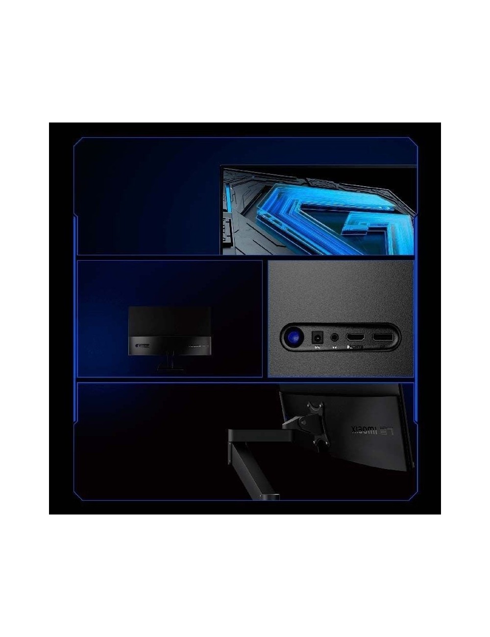 Monitor Gaming Xiaomi Gaming Monitor G27i 27'/ Full HD/ 1ms/ 165Hz/ IPS/ Negro