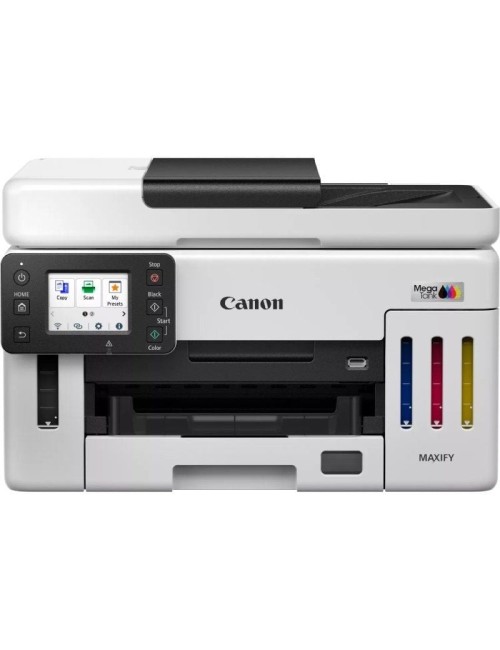 Multifunción Recargable Canon MAXIFY GX6150 MegaTank WiFi/ Dúplex/ Blanca