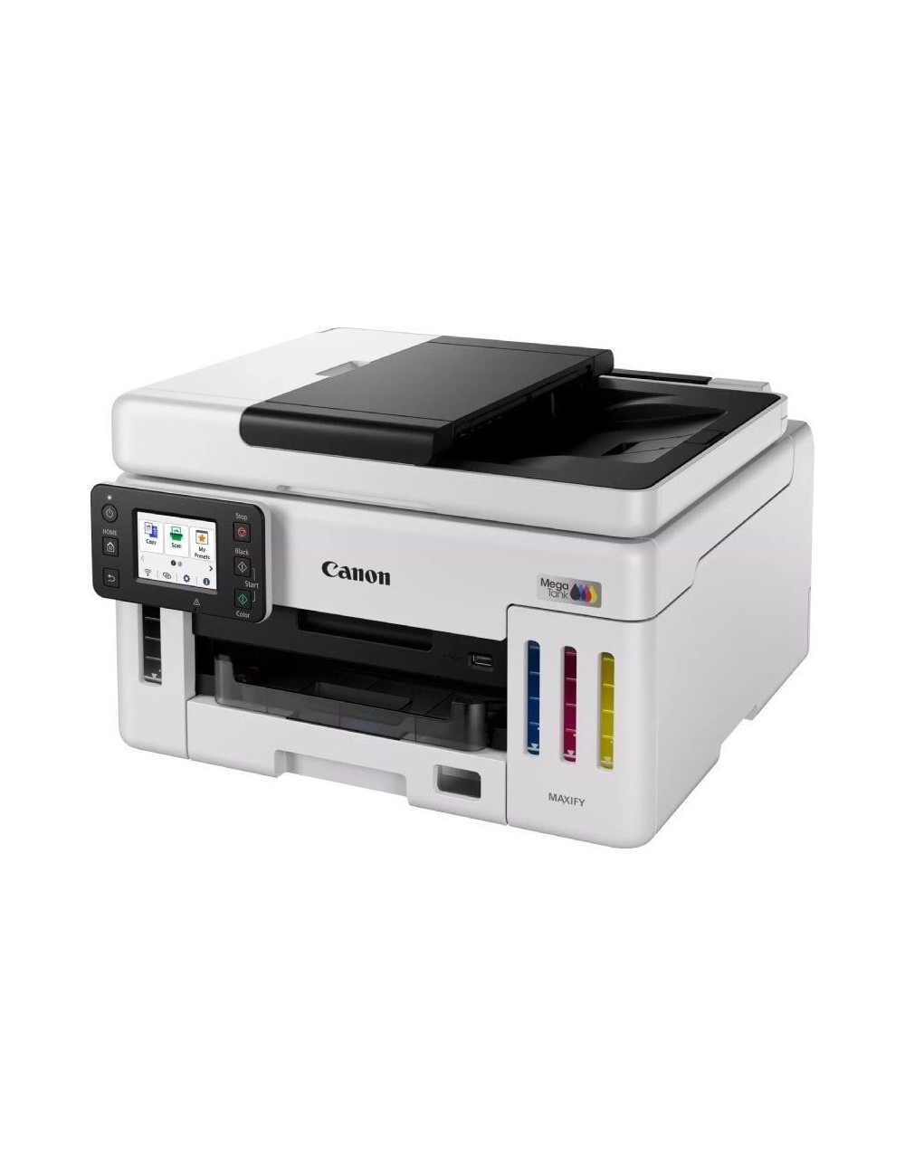 Multifunción Recargable Canon MAXIFY GX6150 MegaTank WiFi/ Dúplex/ Blanca