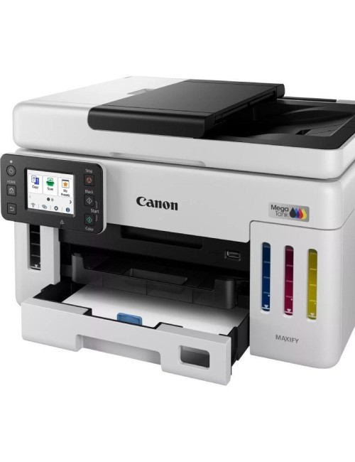 Multifunción Recargable Canon MAXIFY GX6150 MegaTank WiFi/ Dúplex/ Blanca