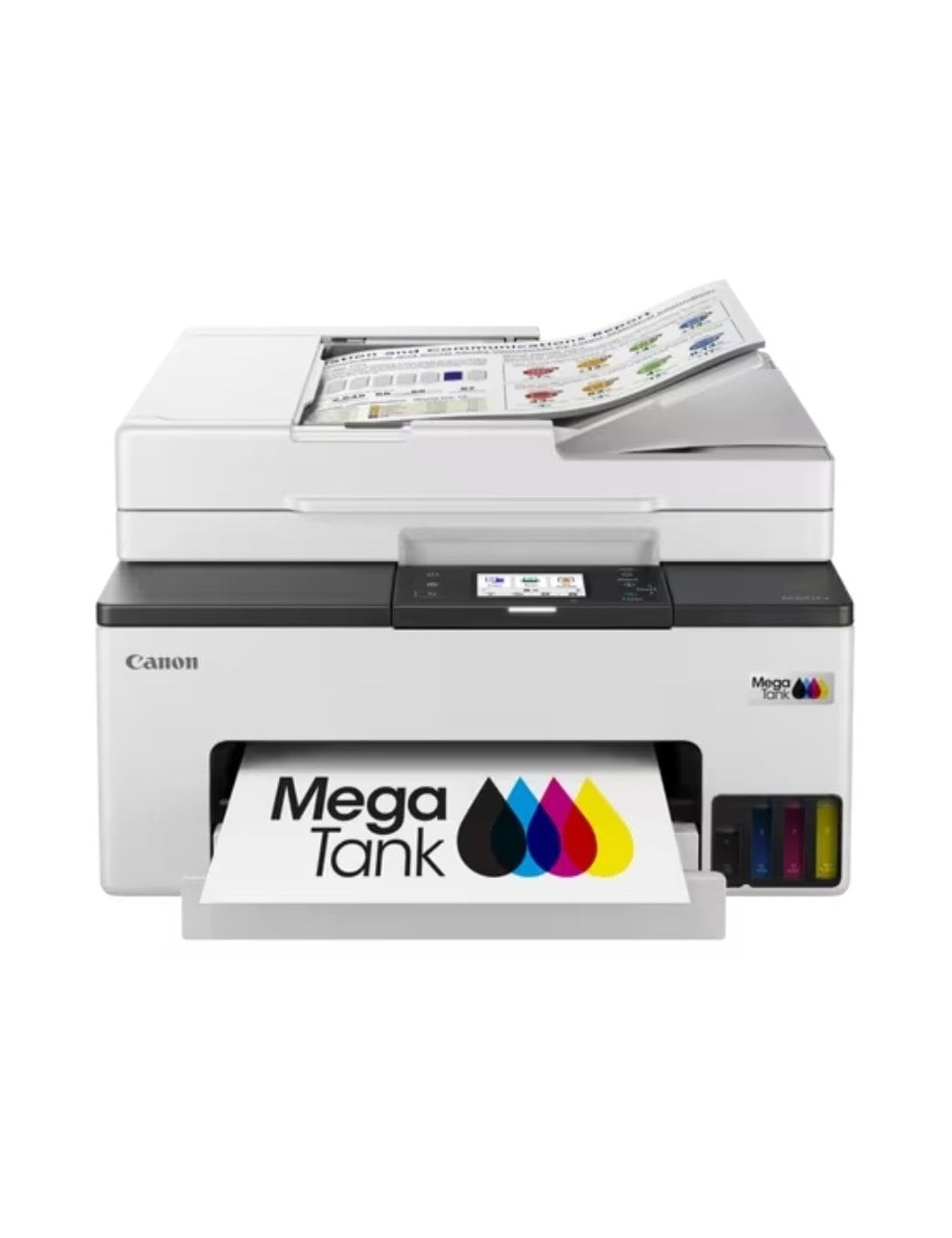 Multifunción Recargable Canon MAXIFY GX2051 MegaTank WiFi/ Fax/ Blanca