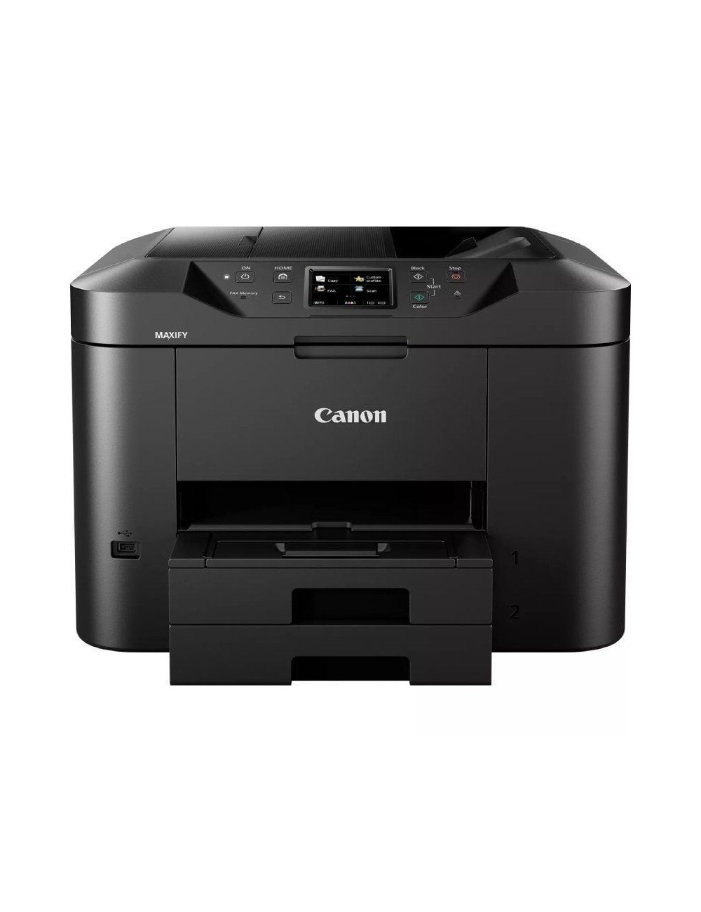 Multifunción Canon MAXIFY MB2750 WiFi/ Fax/ Dúplex/ Negra