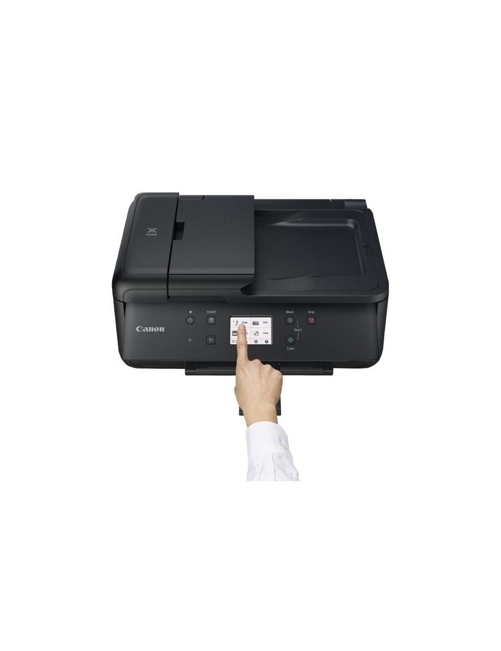 Multifunción Fotográfica Canon PIXMA TR7650 WiFi/ Fax/ Dúplex/ Negra