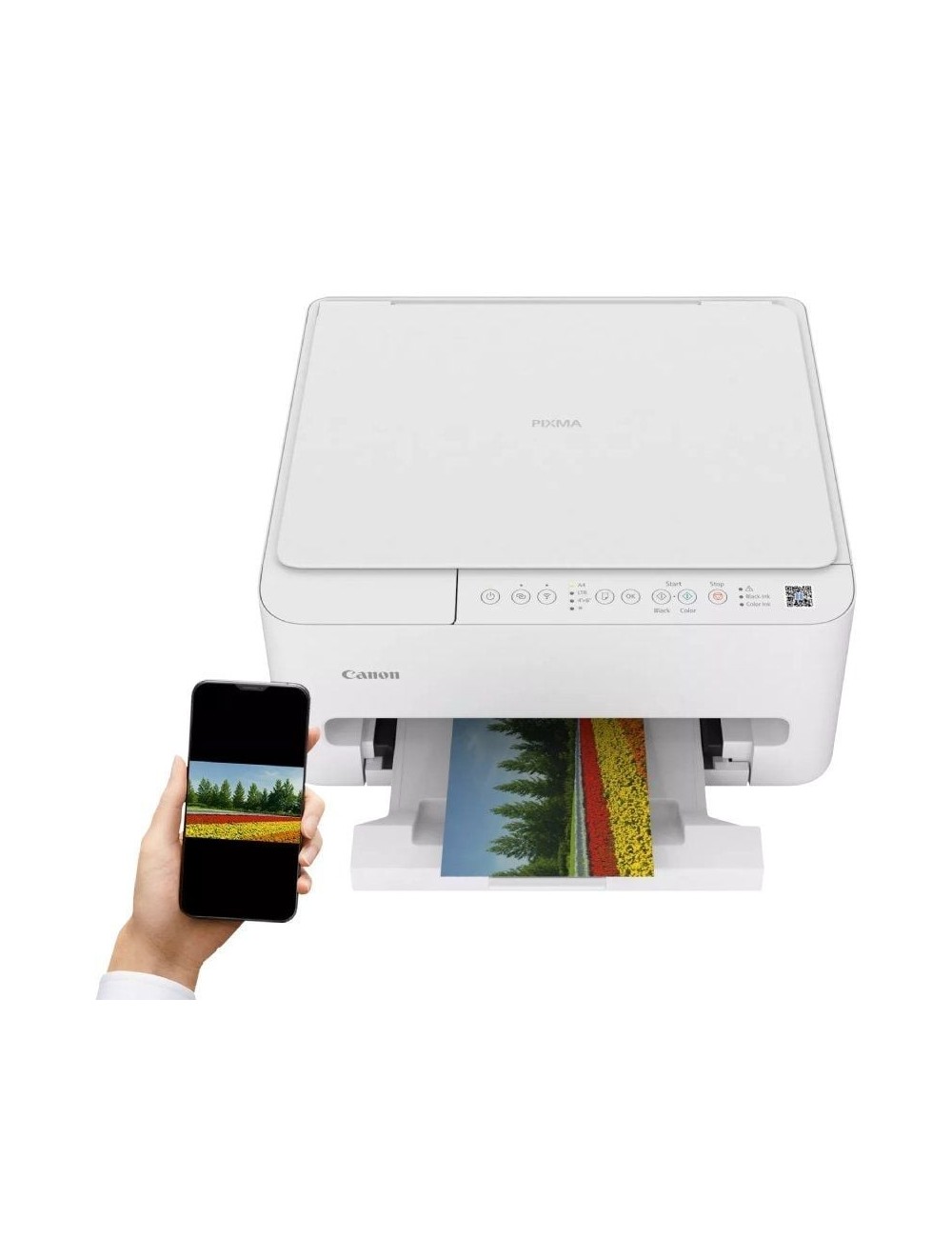 Multifunción Canon PIXMA TS4150I WiFi/ Dúplex/ Blanca