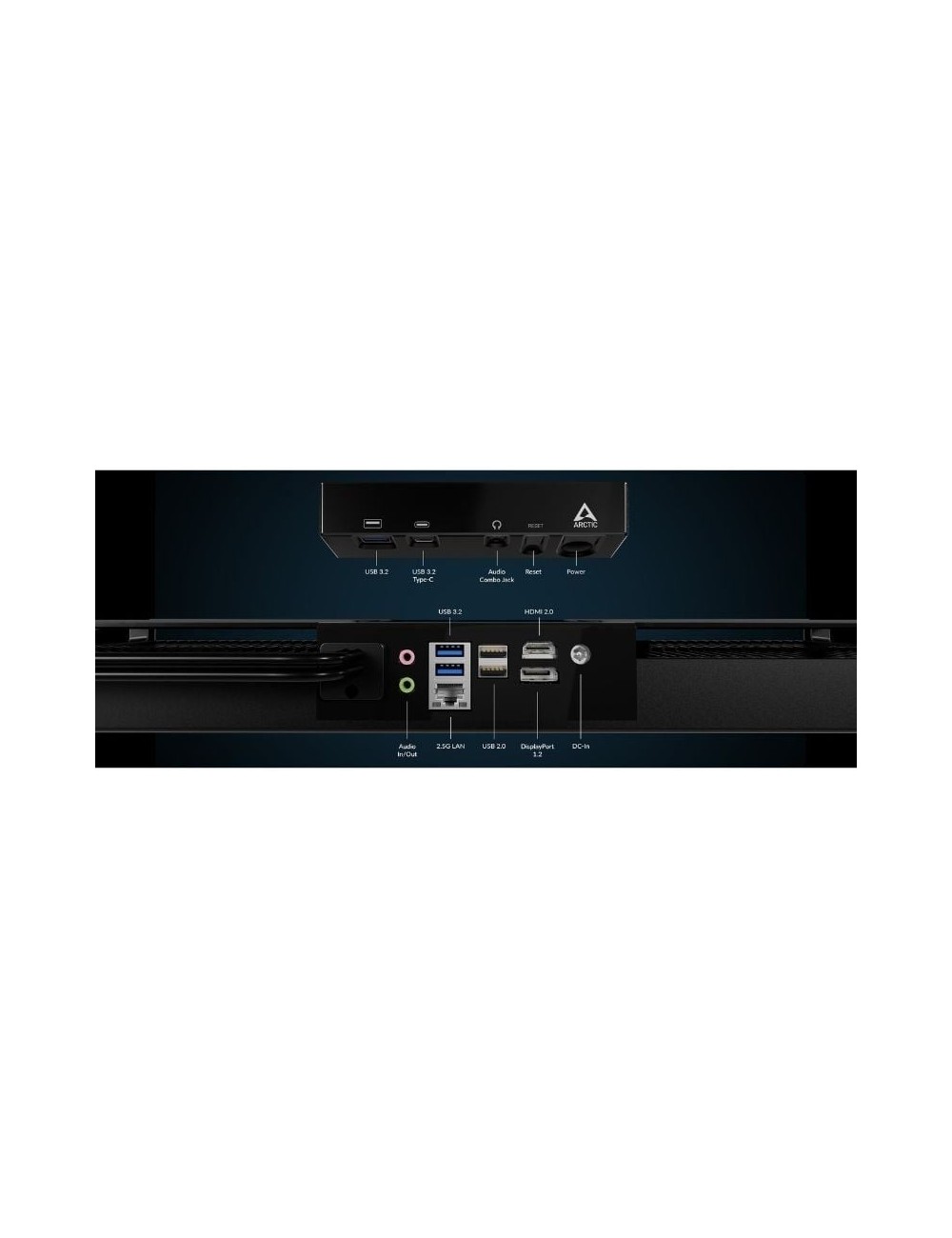 PC Arctic Senza Under Desk ACPCC00006A Ryzen 7 5700G/ 32GB/ 1TB SSD/ Win11 Pro
