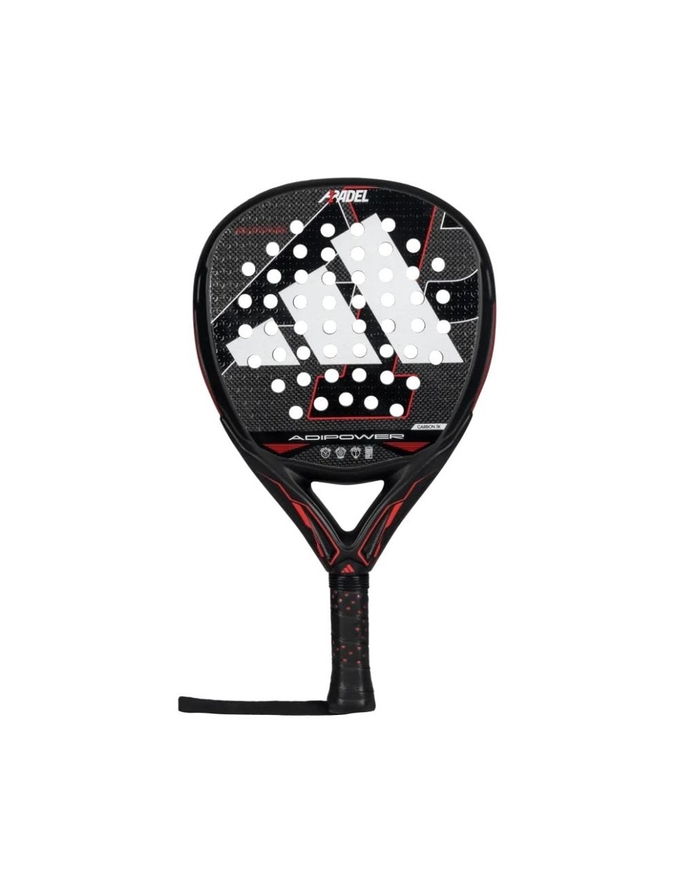 Pala de Pádel Adidas Adipower A1 2025/ Negra