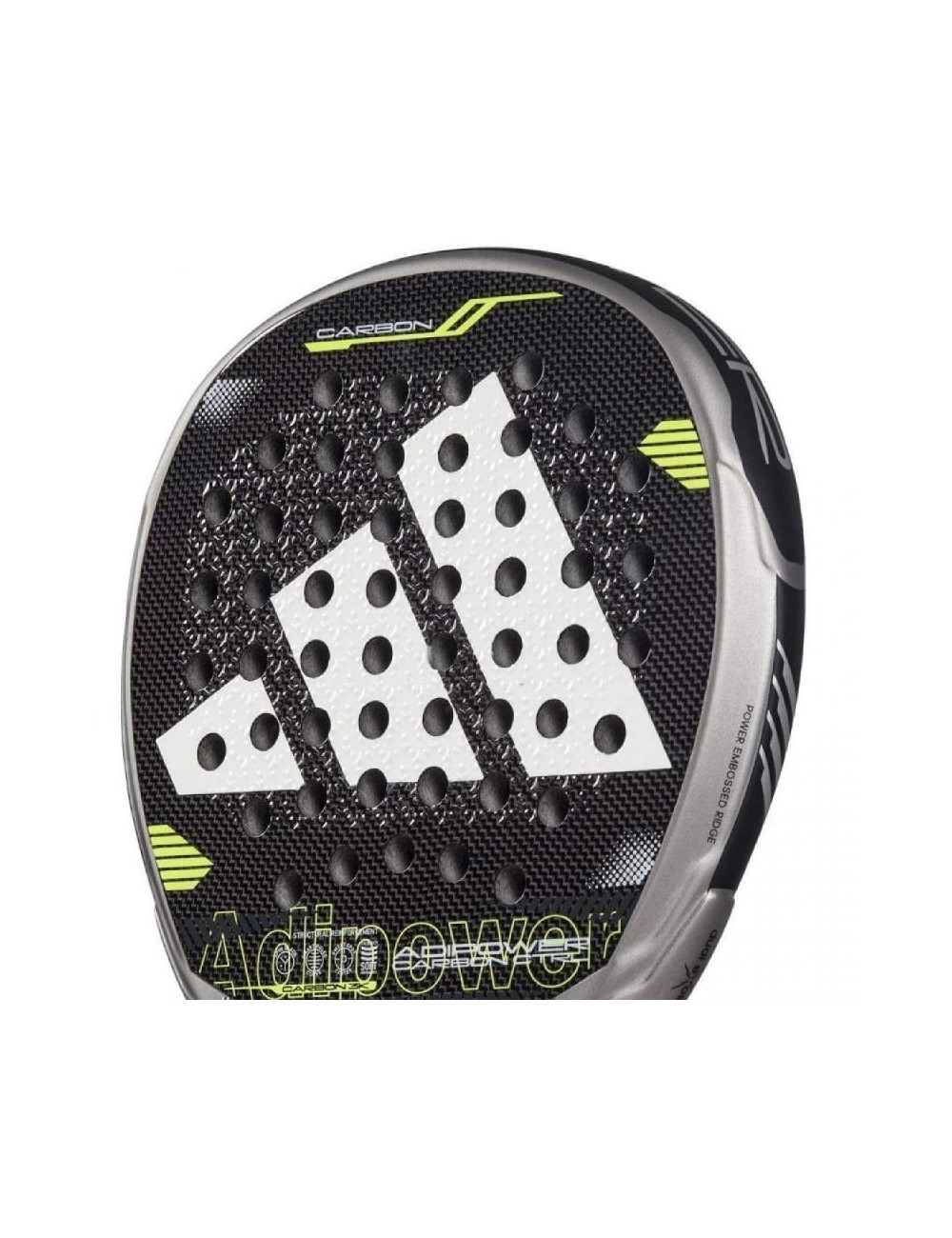 Pala de Pádel Adidas Adipower Carbon Control 3.4/ Negra
