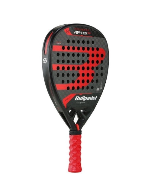 Pala de Pádel Bullpadel Vertex 04 2024/ Roja y Negra