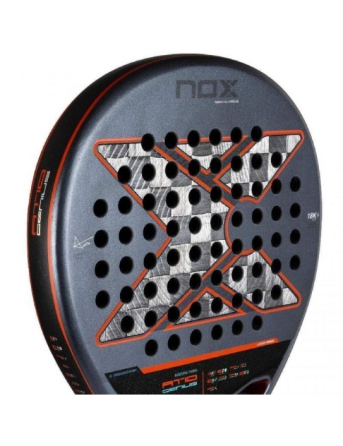 Pala de Pádel NoxSport AT10 Genius Alum 18K 2025 (Agustin Tapia)