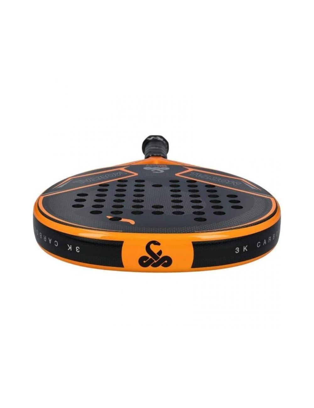 Pala de Pádel VIBOR-A Mortal Carbon 3.0/ Naranja y Negra