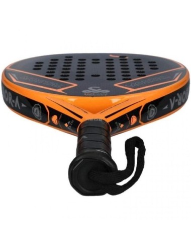 Pala de Pádel VIBOR-A Mortal Carbon 3.0/ Naranja y Negra