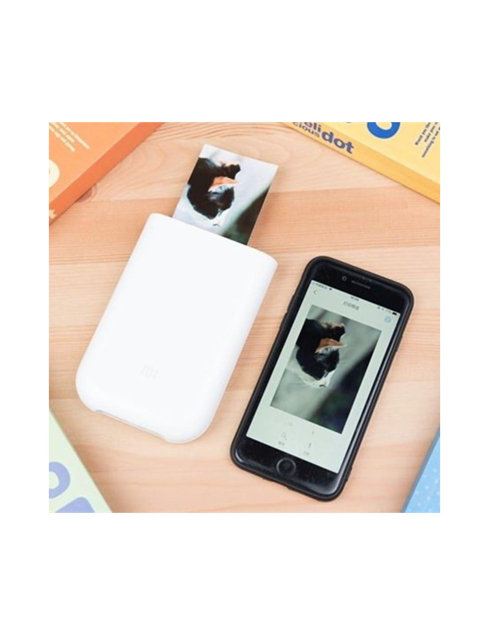 Papel Fotográfico Xiaomi Mi Portable Photo Printer Paper/ 5 x 7.6cm/ 20 Hojas