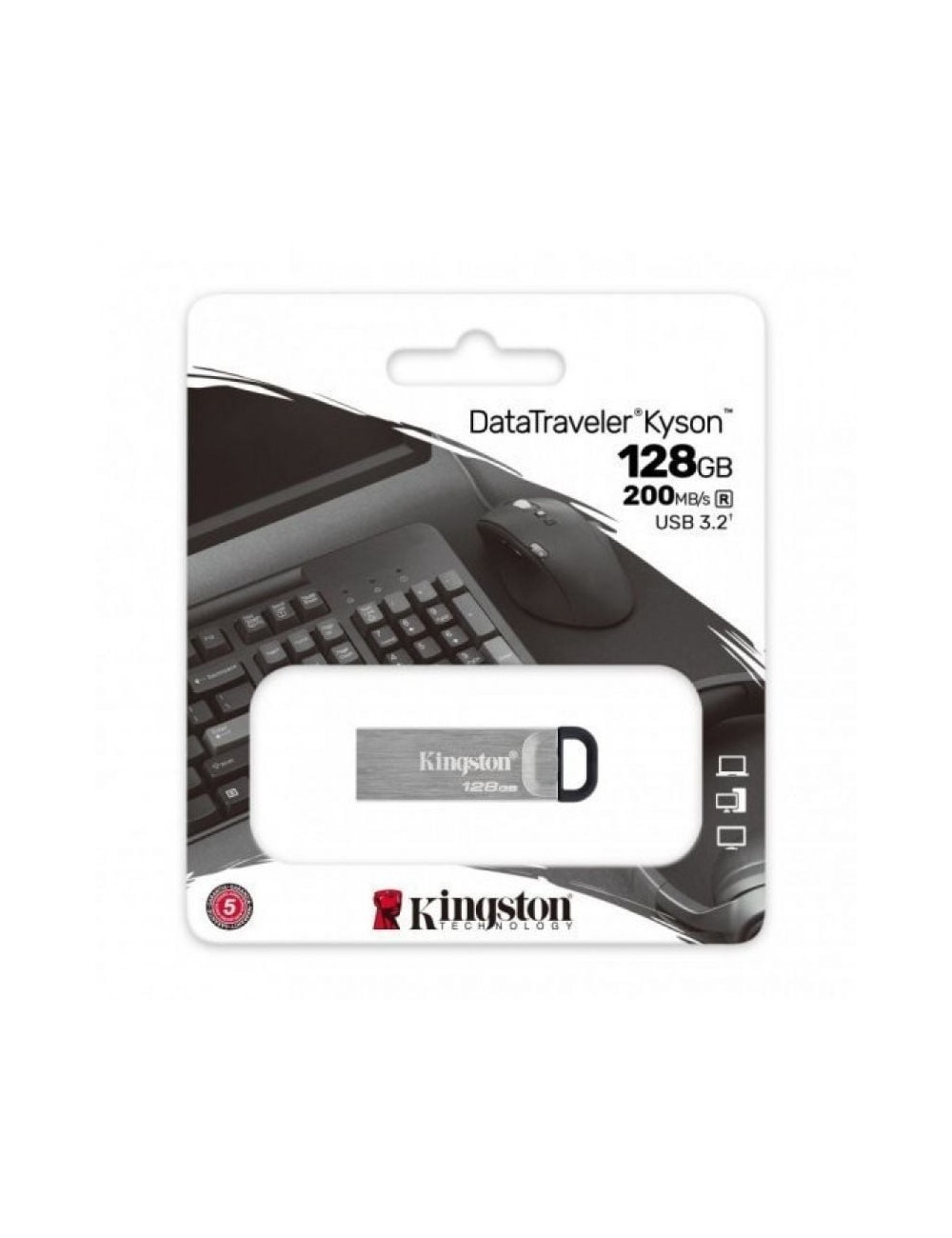 Pendrive 128GB Kingston DataTraveler Kyson USB 3.2
